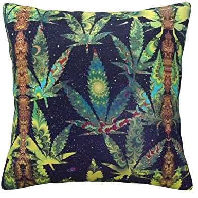 A Puff In Time Wurfkissen, quadratisch, weich, für Couch, Schlafzimmer, Sofa, Wohnzimmer, Bett, Stuhl