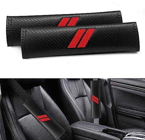 2 coperture per Cinture di Sicurezza per Accessori Dodge Cuscinetto per Cintura di Sicurezza Compatibile con Dodge Charger Durango Challenger Journey Copri Cintura di Sicurezza per Adulti Copertura