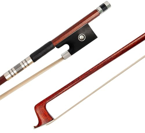 violin bow Professional 4/4 Violin Bow Hybrid Carbon Fiber Ebony Frog Violin Parts Accessories Durable Use
