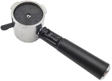 Soporte para cápsulas de café de 51 mm con portafiltro ergonómico adecuado para preparar sin esfuerzo en casa o en el trabajo