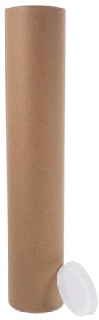 HOMSFOU tubo de cartón Dibujo tubos de cartón para embalaje papel de póster tubo de cartel de cartón para hacer cañas de pescar tubo de papel de arte de bricolaje