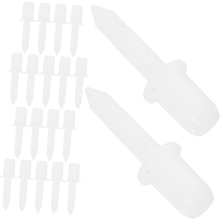 WOONEKY Pasadores de Plástico para Kit de Herramientas de Reparación de para Contraventanas 20 Piezas