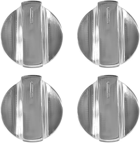 SNYFT Stove Knobs Replacement, Electric Cooktop Burner Control Knobs and Oven Knobs Compatible with Whirlpool W11517331 W10850027 W11117415, for Models YWFE745H0FE0 WFE770H0FZ0 WFE745H0FS0