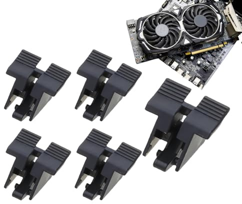Skrivbordsgrafikkortsplats – 5 kortplatser, kortmonteringssats PCI-E 16X | moderkortstillbehör för speldator, skrivbordsutvidgning, grafikkortsinstallation, uppgraderingssats