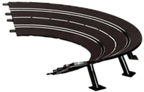 Carrera - 20020574 20020574 Exclusiv/Evolution, Maßstab 1:24, Neigung Steilkurven 1/30° Grad, 6 Stück, 37.01 x 22 x 10.39 cm