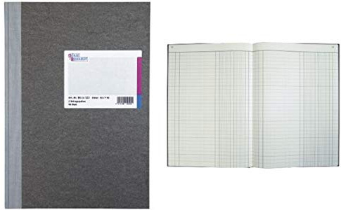 König & Ebhardt König und Ebhardt König & Ebhardt 861452388 Geschäftsbuch / Spaltenbuch (A4 mit festem Kopf, 80g/m²)