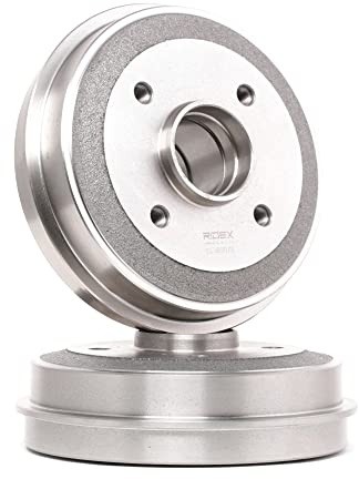 RIDEX 2x Tambour de frein Arrière Compatible avec PEUGEOT 205 II 3/5 portes 424725 95637178 424731