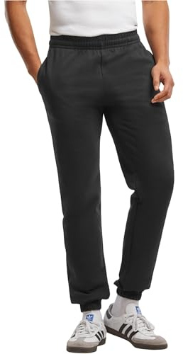 Build Your Brand Pantalones Deportivos básicos para Hombre, Pantalones de chándal clásicos para Hombre, Corte Regular, Tallas XS a 7XL, Negro, M