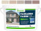 derendo Silikonharz Fassadenfarbe Braun ULTRA Wetterschutz Cappuccino 5 l aussen Fassade Silikonharzfarbe mit Abperleffekt Lotus Blatt Fassadenschutz Schmutzabweisende Silikonharzbeschichtung