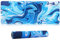 HoYiXi Gaming Mouse Pad Extra Large Computer Keyboard Mouse Mat Desk Pad Soft Smooth Surface and Anti-Slip Rubber Base Soft Cloth XXL Mouse Pad 600 x 300 x 3 MM,BL