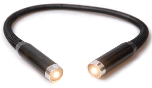 EL CARRITO DEL AHORRO - Lámpara Lectura de Cuello F4 |Luz Recargable USB |Lámpara Recargable Portátil | Luz LED de Lectura |Luz Lectura Batería de Larga Duración y Brazo Flexible 360º | Lámpara Libro