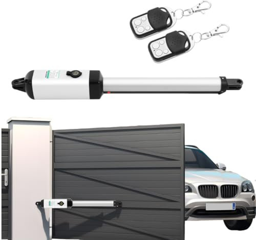 Garagentorantrieb Drehtorantrieb Flügeltorantrieb Doppelflügeltor Hof Torantrieb Flügeltor Automatischer Toröffner Automatik 50W Max. 300KG pro Flügel Mit 2x Fernbedienung