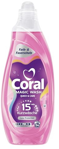 Coral Magic Wash Quick & Care Waschmittel Color Protection 54 WL