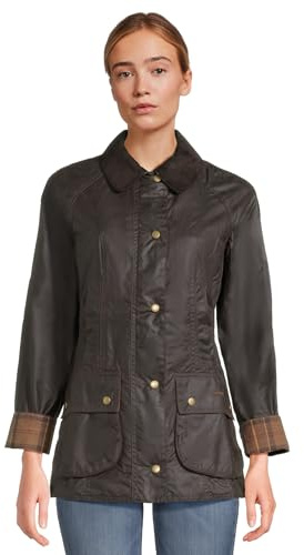 Barbour Womens Barbour Beadnell Wax Jacket Rustic 10