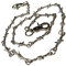 Amosfun Hosenkette Punk Jeanskette Geldbörsenkette Loop Taschenkette Hip Hop Hosenkette Gothic Kette für Herren Damen 79cm