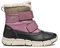Geox J FLEXYPER Girl B AB Snow Boot, DK Rose/Black, 28 EU