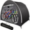 Extra Large Waterproof Bike & Garden Storage Tent for 3-4 Bikes + Tools, Heavy-Duty 210D PU4000 Oxford Weatherproof Shelter with Ground Pegs Easy 10 Min Setup-210x150x165cm