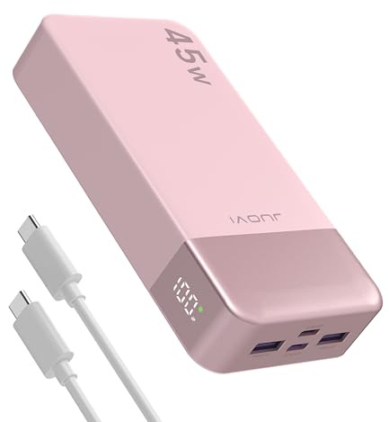 JUOVI Power Bank 45W 20000mAh Cargador Portátil