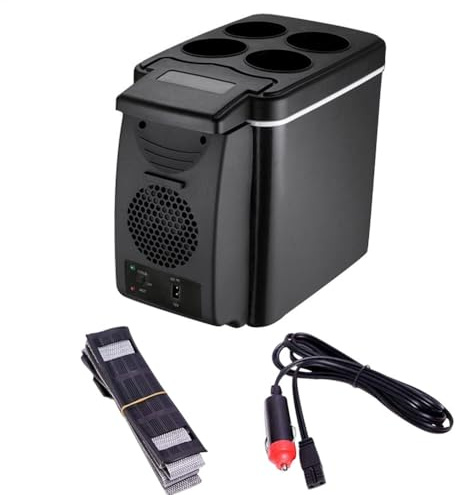 Cooler Box - Electric Cooler Box | Car Cool | Lightweight Travel Container For Food & Drinks | Compact Cold Storage For Camping Picnic Beach Outdoor Commuting Use