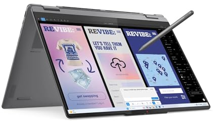 Lenovo Yoga 7 16ILL10 16 2-in-1 Laptop | Intel Ultra 7 258V | 32GB RAM | 1TB SSD | OLED Touchscreen Display | 5MP Camera | Backlit Keyboard | Windows 11 Home | Grey