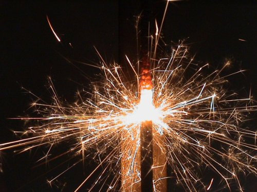 Wunderkerzen, Standard, 10 Päckchen a 10 Stück = 100 Wunderkerzen