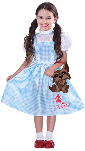 amscan 9906054 Warner Bros Oz trollkarl för flickor (4–6 år) flerfärgad