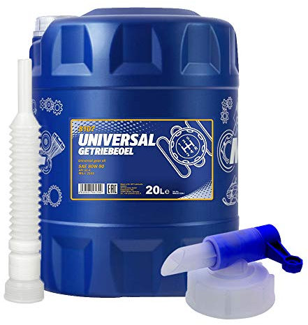 20 Liter, MANNOL 8107 Universal Getriebeoel 80W-90 GL-4 (3,13€/Liter)