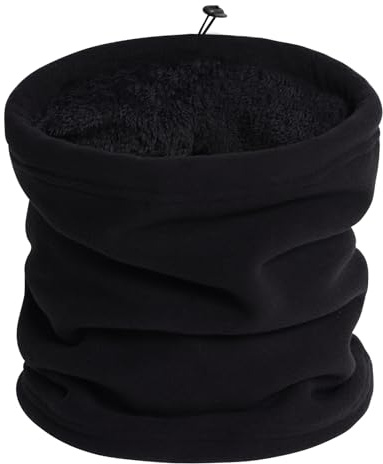 FEIKELUN Winter Neck Warmer,Snood,Windproof Snoods for Men Women,Thermal Neck Gaiter with Soft Fleece Lined Double-Layer Infinity Ski,Gifts for Men,Heated Scarf for Running,Motorcycle,Cycling