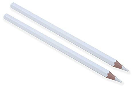 maDDma Schneiderkreide-Stift auswaschbar Kreidestift Markierstift weiß oder blau