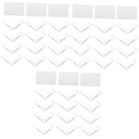 Artibetter Protector De Esquinas para Bebés 36 Uds Cubiertas De Esquinas De PVC Flexibles Anti-Colisión para Seguridad En Muebles Y Ventanas Fácil Instalación para Hogar Y Niños