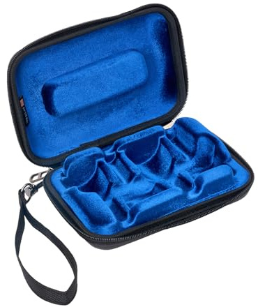 Protec ZIP Trombone/Euphonium Mouthpiece Case (4-Piece), Black, Model BM222