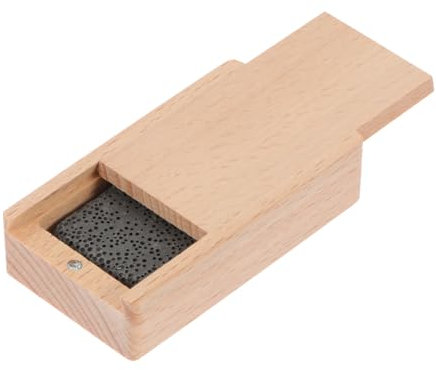 Ipetboom Difusor De De Madera De Haya Portátil Difusor De Aceites Esenciales para Habitación Adorno De De De Madera para Dormitorio