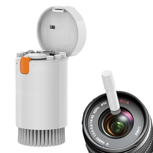 Huxibai Tastaturreinigungsset, Hauskamerasreinigungswerkzeug - Multifunktional tragbarer Tastaturbürstenreiniger - Reinigung von Stofftechnologie Gadget Cleaner, elektronisches Reinigungsbürstenspray