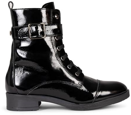 miMaO BELFAST – Botines con cordones de piel NEGRO, EU 37