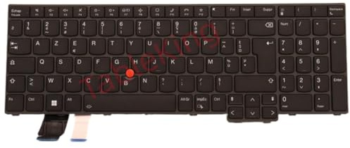 Table-King Clavier de Rechange rétroéclairé pour Lenovo Thinkpad T16 Gen1 Gen2/P16S Gen1 Gen2/L15 Gen3 Gen4/P16V Gen1 (French)