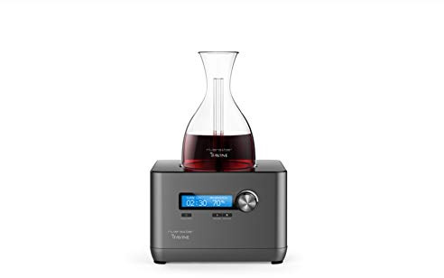 Riviera & Bar BV600 Caraffa da vino innovativa, 55 W, 750 milliliters, Grigio Antracite