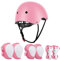 Jim's Store Schonerset Kinder Helm 7 in 1, Skatehelm Protektoren Kinder Knieschoner inliner Schutzausrüstung Set Für Skateboard Roller Fahren Scooter