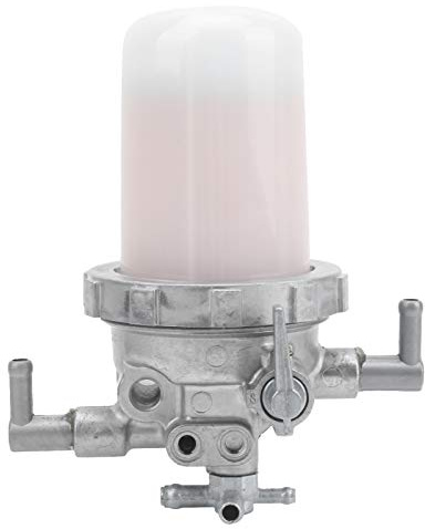Gruppo filtro carburante in lega di alluminio a 5 tubi, filtro carburante, separatore acqua/carburante, 5 tubi 129100 55621, adatto per Komatsu PC30 35 40 45 50