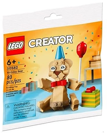 LEGO Creator Birthday Bear Polybag Set 30582 (Bagged)
