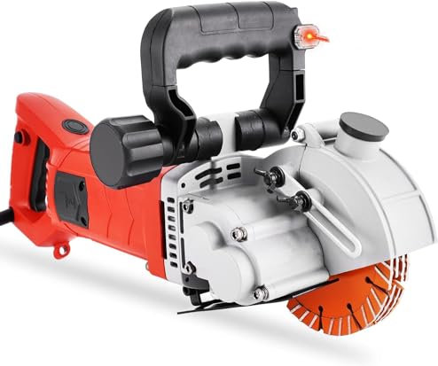 YUCHENGTECH 4800W Wall Chaser Concrete Cutter Wall Grooving Cutting Machine Chaser Electric Wall Chaser Cutting Machine Wall Grooving Cutter With Infrared Sighting Line