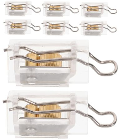 Amosfun Lot De 8 Bloque-Cordons pour Stores Vénitiens Remplacement pour Stores Romains Stores Vénitiens Stores Universels Compatibilité Installation Facile Facilité Dutilisation