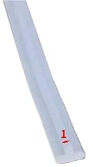 Guarnizione Trasparente per Doccia 1 Pz M/5 M/10 Metri Striscia Di Tenuta In Silicone A Forma T Guarnizione In Gomma A Copertura(T-46,1 Meter)