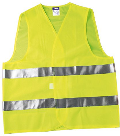 Lampa 65856, Giubbino Fluorescente Omologato Unisex - Adulto, Giallo,