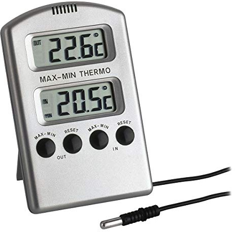 TFA Dostmann 30.1020 Thermomètre électronique avec Maximum-Minimum