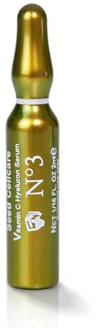 Hochkonzentriertes Serum: Vitamin C, Hyaluron, OPC & Omega 3 aus natürlichen Quellen. Ultimativer Plumping-Booster in 3 Tagen Resultate Bio Hagebutten- Traubenkern, Hanfsamenextrakt made in Austria
