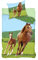 BrandMac Pferde Wende-Bettwäsche-Set 135x200 80x80 Baumwolle Mädchen Horse Kinderbettwäsche