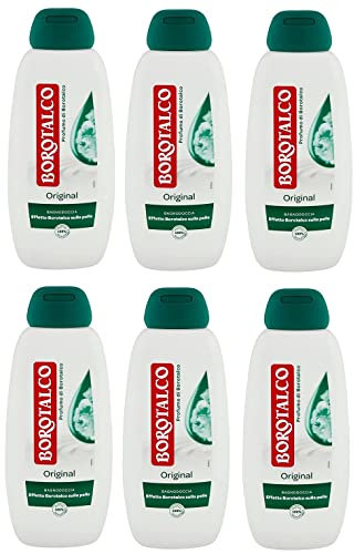 6x Borotalco Profumo di Borotalco Original Bagnodoccia Duschgel Schaumbad 450ml