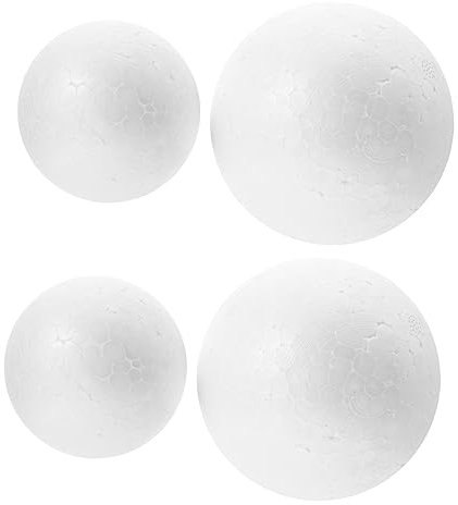 Tofficu 1 Satz Ball Schläger Hockeybälle Filzbälle Bucket-Golf Bällebad Für Hunde Zappeln Sie Für Das Bällebad Bälle Für Schulhandwerksprojekte Bälle Für Kunst Weiß Schaum 20st