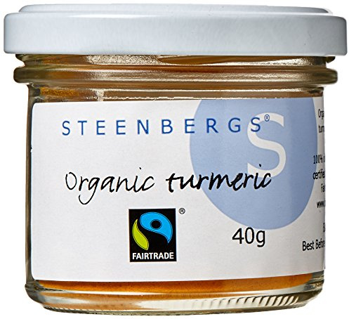Steenbergs Organic Fairtrade Turmeric Powder Standard Jar - 40g