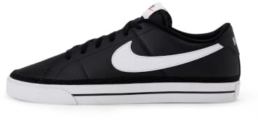Nike Men's Court Legacy Shoes, Black/White, 10.5